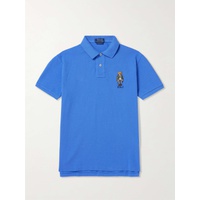폴로 랄프 로렌 Polo RALPH LAUREN Logo-Embroidered Cotton-Pique Polo Shirt 1647597328500228