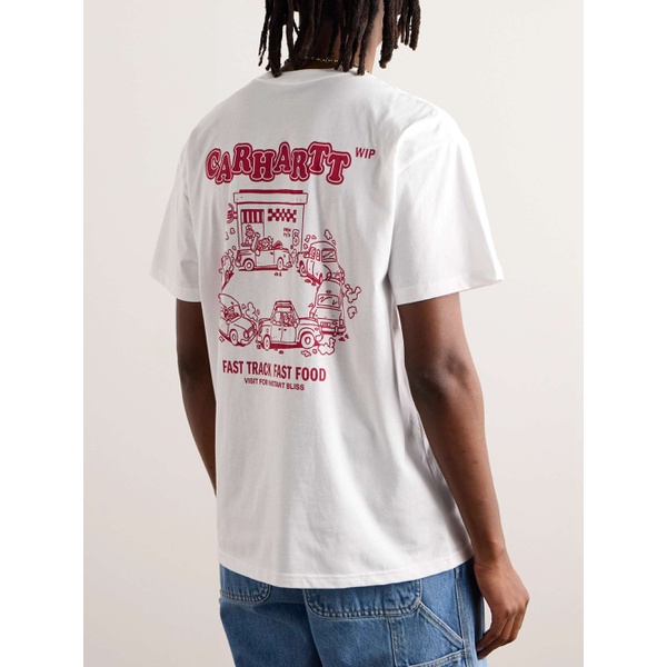 칼하트 CARHARTT WIP Logo-Print Cotton-Jersey T-Shirt 1647597328539756