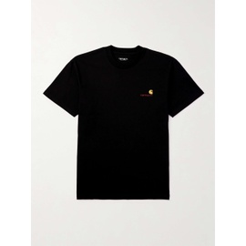 CARHARTT WIP American Script Logo-Embroidered Organic Cotton-Jersey T-Shirt 1647597328539766