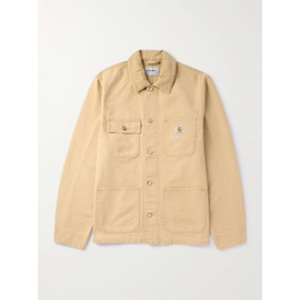 CARHARTT WIP Michigan Corduroy-Trimmed Organic Cotton-Canvas Chore Jacket 1647597328542079