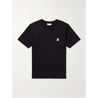 MAISON KITSUNEE Logo-Appliqued Cotton-Jersey T-Shirt 1647597328581833