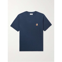 MAISON KITSUNEE Logo-Appliqued Cotton-Jersey T-Shirt 1647597328581855