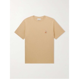 MAISON KITSUNEE Logo-Appliqued Cotton-Jersey T-Shirt 1647597328581859