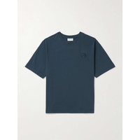 MAISON KITSUNEE Logo-Appliqued Cotton-Jersey T-Shirt 1647597328581936