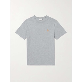 MAISON KITSUNEE Logo-Appliqued Cotton-Jersey T-Shirt 1647597328581943