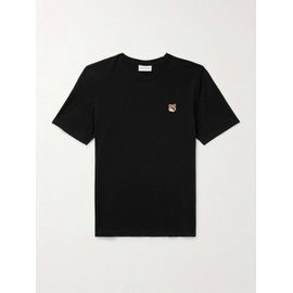 MAISON KITSUNEE Logo-Appliqued Cotton-Jersey T-Shirt 1647597328581946
