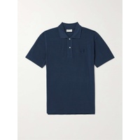 MAISON KITSUNEE Logo-Appliqued Cotton-Pique Polo Shirt 1647597328581948