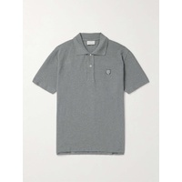 MAISON KITSUNEE Logo-Appliqued Cotton-Pique Polo Shirt 1647597328581958