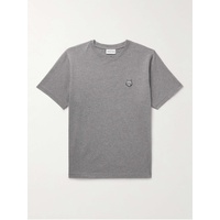 MAISON KITSUNEE Logo-Appliqued Cotton-Jersey T-Shirt 1647597328581965