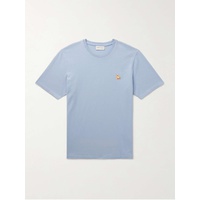 MAISON KITSUNEE Chillax Fox Logo-Appliqued Cotton-Jersey T-Shirt 1647597328581967