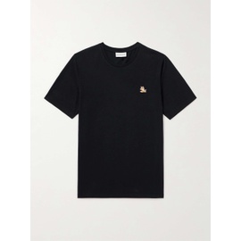 MAISON KITSUNEE Logo-Appliqued Cotton-Jersey T-Shirt 1647597328581970