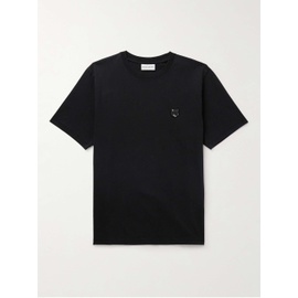 MAISON KITSUNEE Logo-Appliqued Cotton-Jersey T-Shirt 1647597328581986