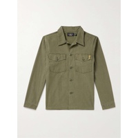 RRL Regiment Pin-Embellished Cotton Overshirt 1647597328717843