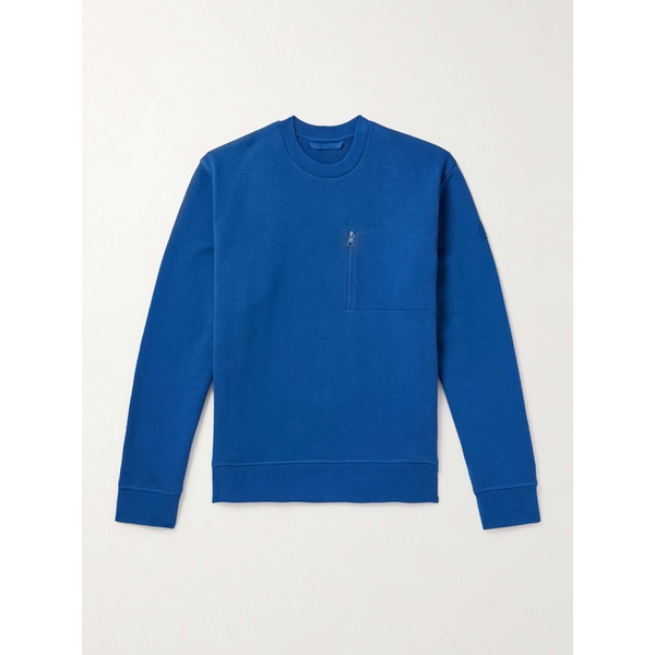 몽클레어 몽클레어 MONCLER Logo-Appliqued Cotton-Jersey Sweatshirt 1647597328741302