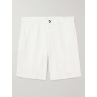 브루넬로 쿠치넬리 BRUNELLO CUCINELLI Straight-Leg Cotton-Twill Bermuda Shorts 1647597328856371