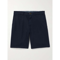 브루넬로 쿠치넬리 BRUNELLO CUCINELLI Straight-Leg Cotton-Twill Bermuda Shorts 1647597328857599