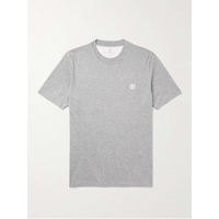 브루넬로 쿠치넬리 BRUNELLO CUCINELLI Logo-Print Silk and Cotton-Blend Jersey T-Shirt 1647597328888920