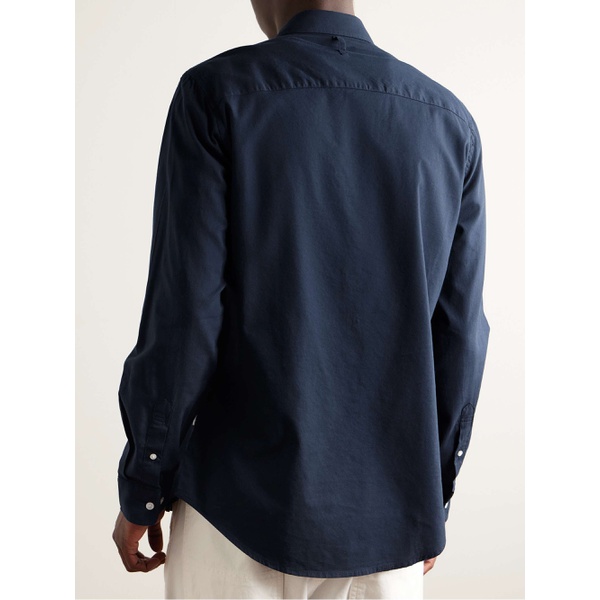  NN07 Arne 5655 Button-Down Collar Organic Cotton and Modal-Blend Twill Shirt 1647597328911430