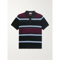 드리스 반 노튼 DRIES VAN NOTEN Striped Knitted Polo Shirt 1647597328959153