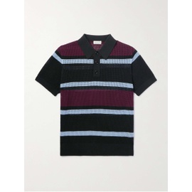 드리스 반 노튼 DRIES VAN NOTEN Striped Knitted Polo Shirt 1647597328959153