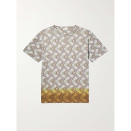 드리스 반 노튼 DRIES VAN NOTEN Dip-Dyed Printed Cotton-Jersey T-Shirt 1647597328981983