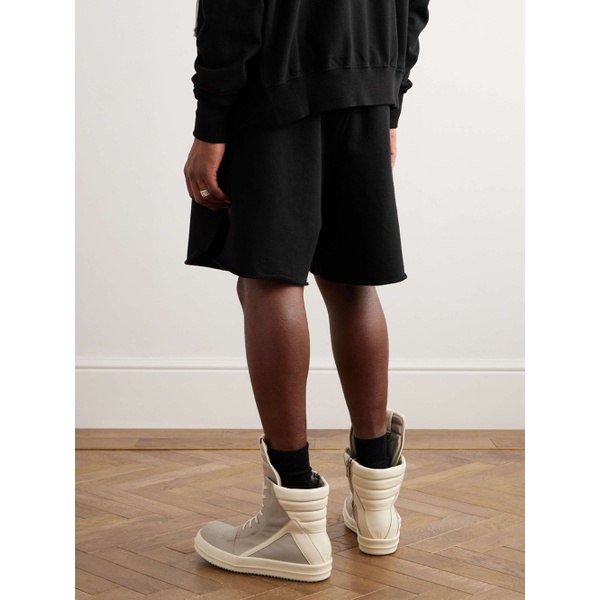  DRKSHDW BY 릭 오웬스 RICK OWENS Garment-Dyed Cotton-Jersey Drawstring Shorts 1647597329117781