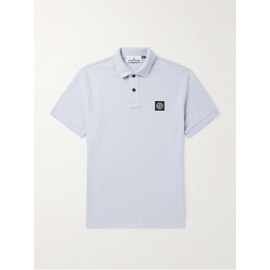 스톤아일랜드 STONE ISLAND Logo-Appliqued Cotton-Blend Pique Polo Shirt 1647597329257183