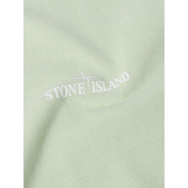 스톤아일랜드 스톤아일랜드 STONE ISLAND Logo-Print Cotton-Jersey T-Shirt 1647597329257252