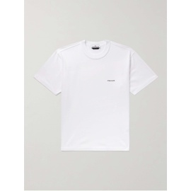 스톤아일랜드 STONE ISLAND Logo-Embroidered Garment-Dyed Cotton-Jersey T-Shirt 1647597329284813