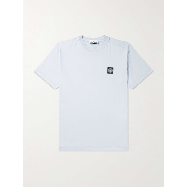 스톤아일랜드 스톤아일랜드 STONE ISLAND Logo-Appliqued Cotton-Jersey T-Shirt 1647597329284925