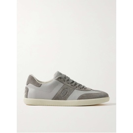 TOD Rubber-Trimmed Leather and Suede Sneakers 1647597329553468