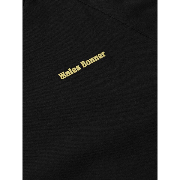 아디다스 아디다스 오리지널 ADIDAS ORIGINALS + 웨일즈 보너 Wales Bonner Webbing-Trimmed Organic Cotton-Jersey T-Shirt 1647597329755442