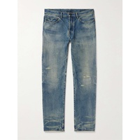 존 엘리어트 JOHN ELLIOTT The Daze Slim-Fit Straight-Leg Distressed Jeans 1647597329945635