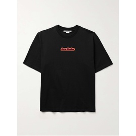 아크네 스튜디오 ACNE STUDIOS Extorr Logo-Appliqued Cotton-Jersey T-shirt 1647597330129692
