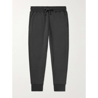 KINGSMAN Tapered Logo-Embroidered Cotton and Cashmere-Blend Jersey Sweatpants 1647597330157463