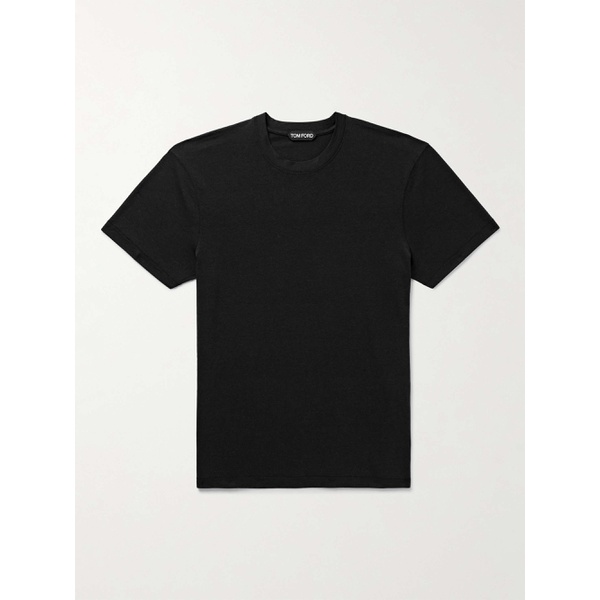 톰포드 톰포드 TOM FORD Slim-Fit Lyocell and Cotton-Blend Jersey T-Shirt 1647597330628209