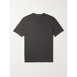 톰포드 TOM FORD Placed Rib Slim-Fit Lyocell and Cotton-Blend T-Shirt 1647597330628533