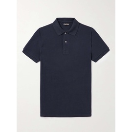 톰포드 TOM FORD Garment-Dyed Cotton-Pique Polo Shirt 1647597330645969