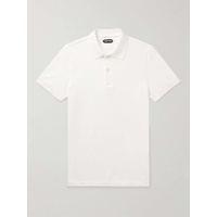톰포드 TOM FORD Garment-Dyed Cotton-Pique Polo Shirt 1647597330646420