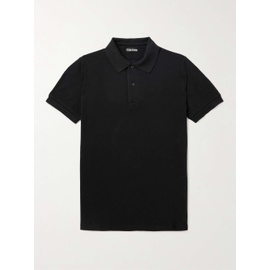 톰포드 TOM FORD Garment-Dyed Cotton-Pique Polo Shirt 1647597330673153