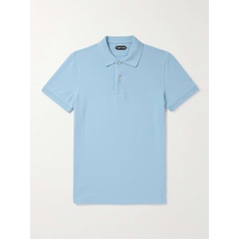 톰포드 TOM FORD Garment-Dyed Cotton-Pique Polo Shirt 1647597330673202