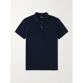 톰포드 TOM FORD Garment-Dyed Cotton-Pique Polo Shirt 1647597330673215