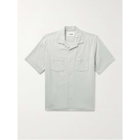 CORRIDOR High Twist Camp-Collar Crinkled-Cotton Shirt 1647597330762105