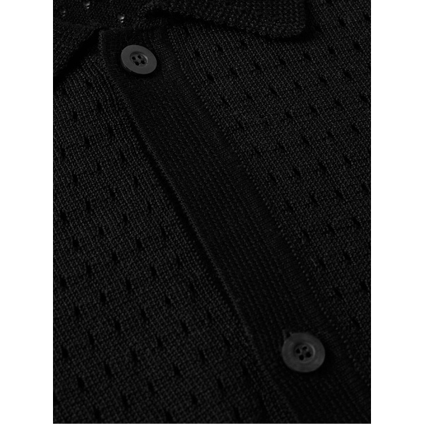  CORRIDOR Pointelle-Knit Cotton Shirt 1647597330762115