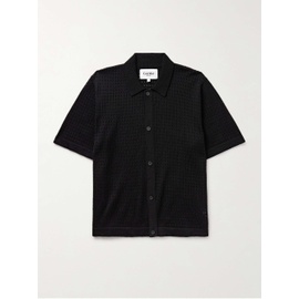 CORRIDOR Pointelle-Knit Cotton Shirt 1647597330762115