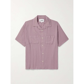 CORRIDOR High Twist Camp-Collar Crinkled-Cotton Shirt 1647597330762316