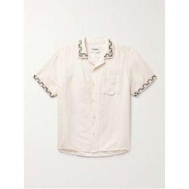 CORRIDOR Hamsa Camp-Collar Embroidered Cotton Shirt 1647597330762336