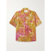 CORRIDOR Tiger Lily Camp-Collar Printed Lyocell Shirt 1647597330762346