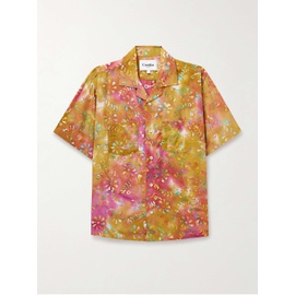 CORRIDOR Tiger Lily Camp-Collar Printed Lyocell Shirt 1647597330762346