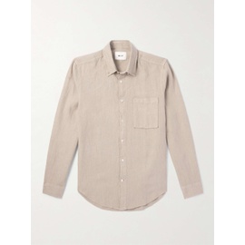 NN07 Arne Button-Down Collar Linen Shirt 1647597331047562